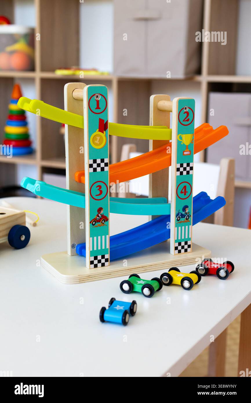 Toy car ramp hi-res stock photography and images - Alamy