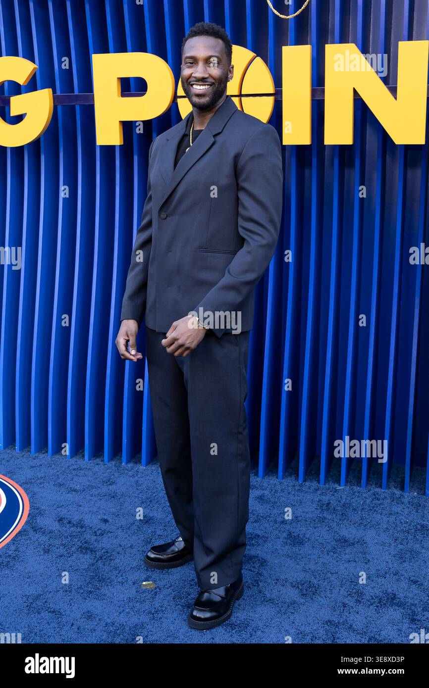 Justin Hurtt-Dunkley attends the arrivals of the Los Angeles Premiere ...