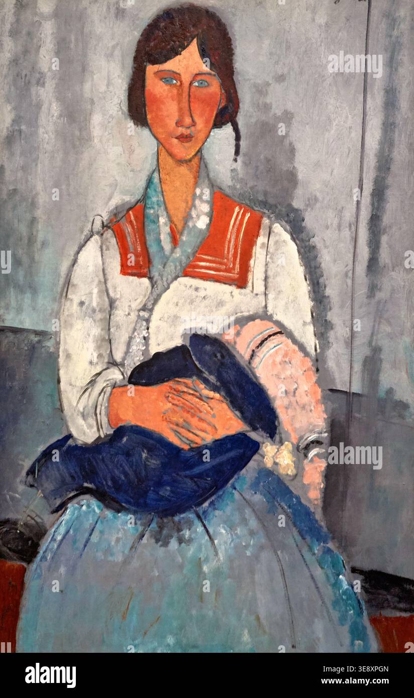 Gipsy woman painting hi-res stock photography and images - Alamy