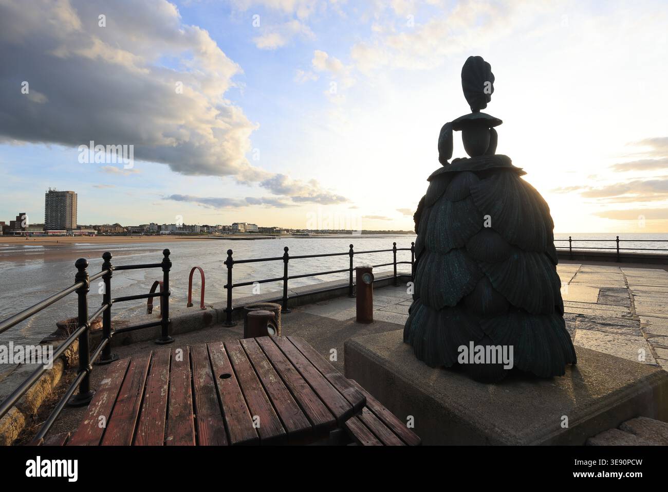 Kent Martin Shell Shell Lady of Margate created in 2008 by sculptor Ann Carrington, a ...
