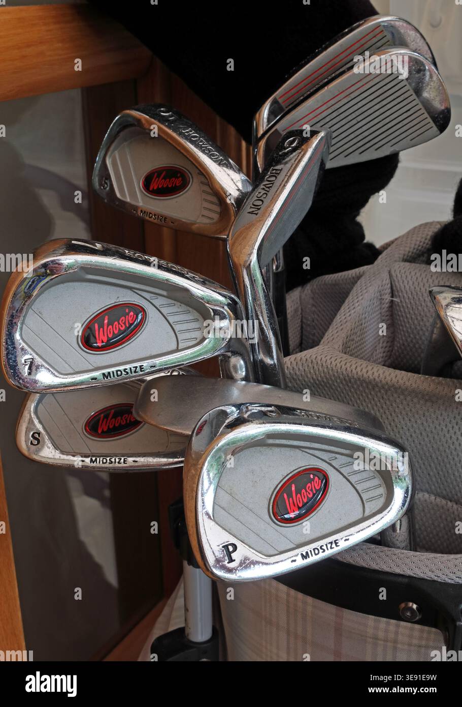Golf Clubs Stock Photo