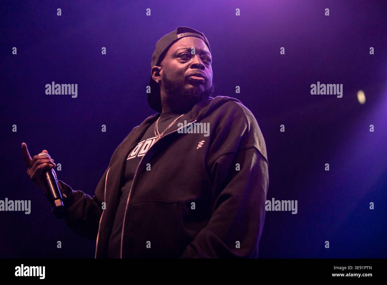 Flama Rapper Rapper Flame the Ruler at The Sylvee on April 15, 2026, in Madison ...