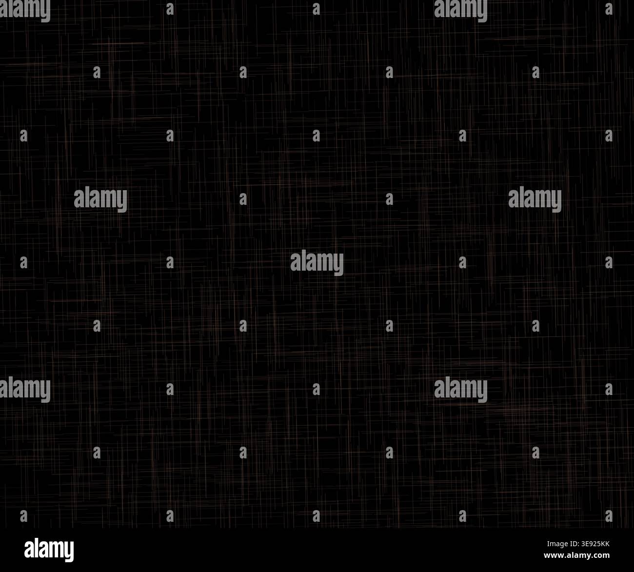 Subtle Textile Cross Line Texture Overlay on Black Background Stock Photo