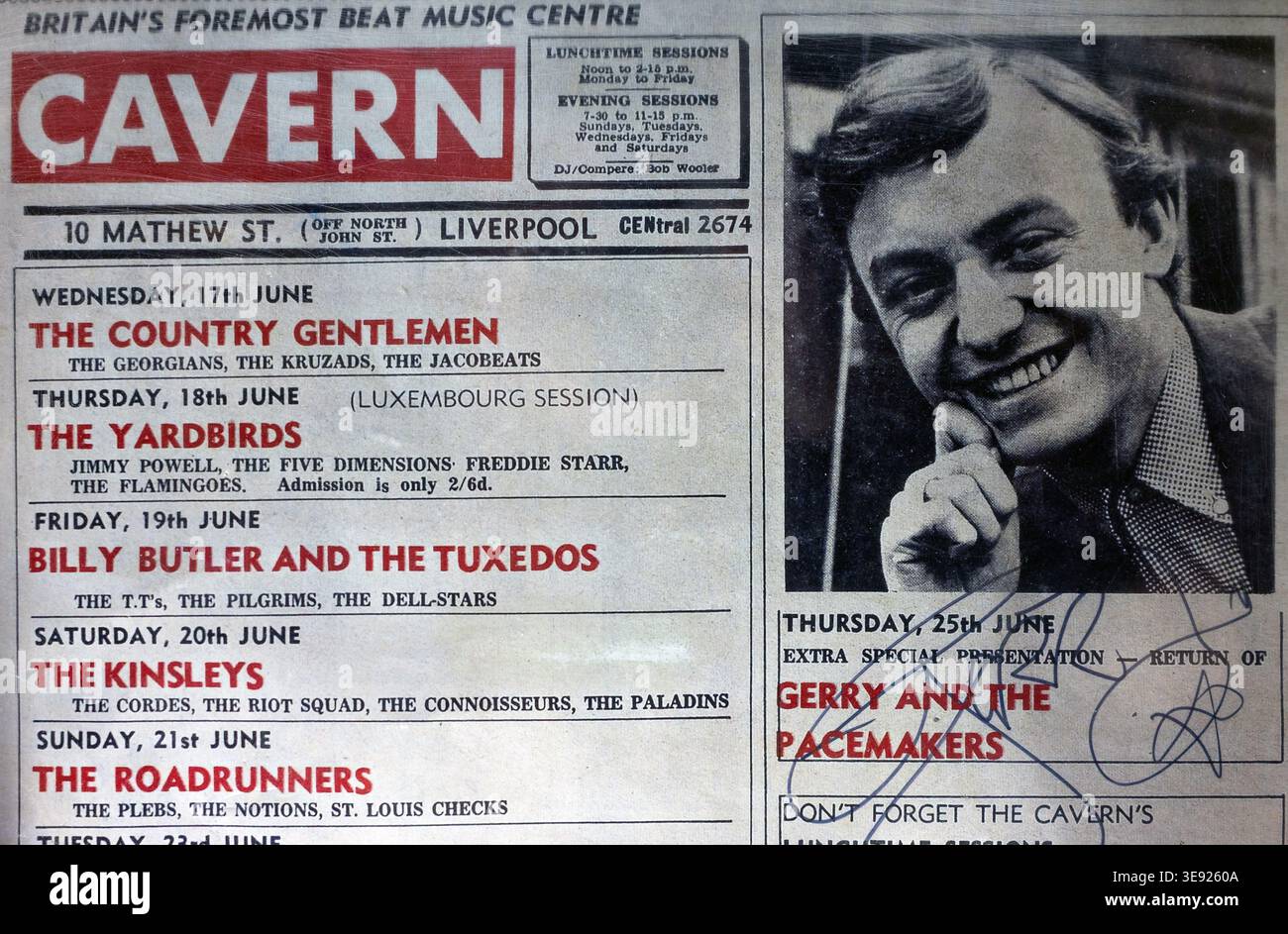 1960s flyer hi-res stock photography and images - Alamy