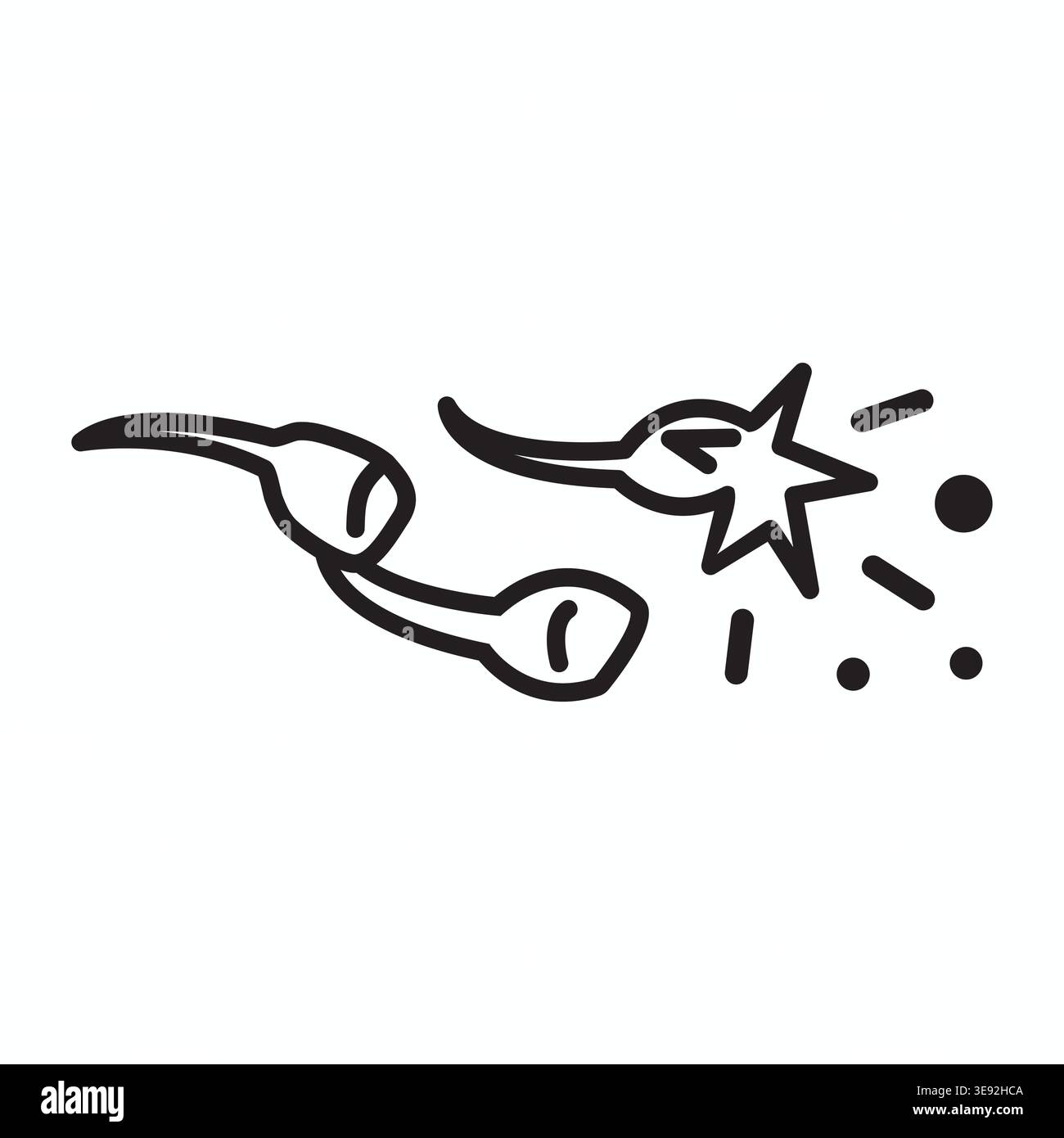 Snapper fireworks Stock Vector