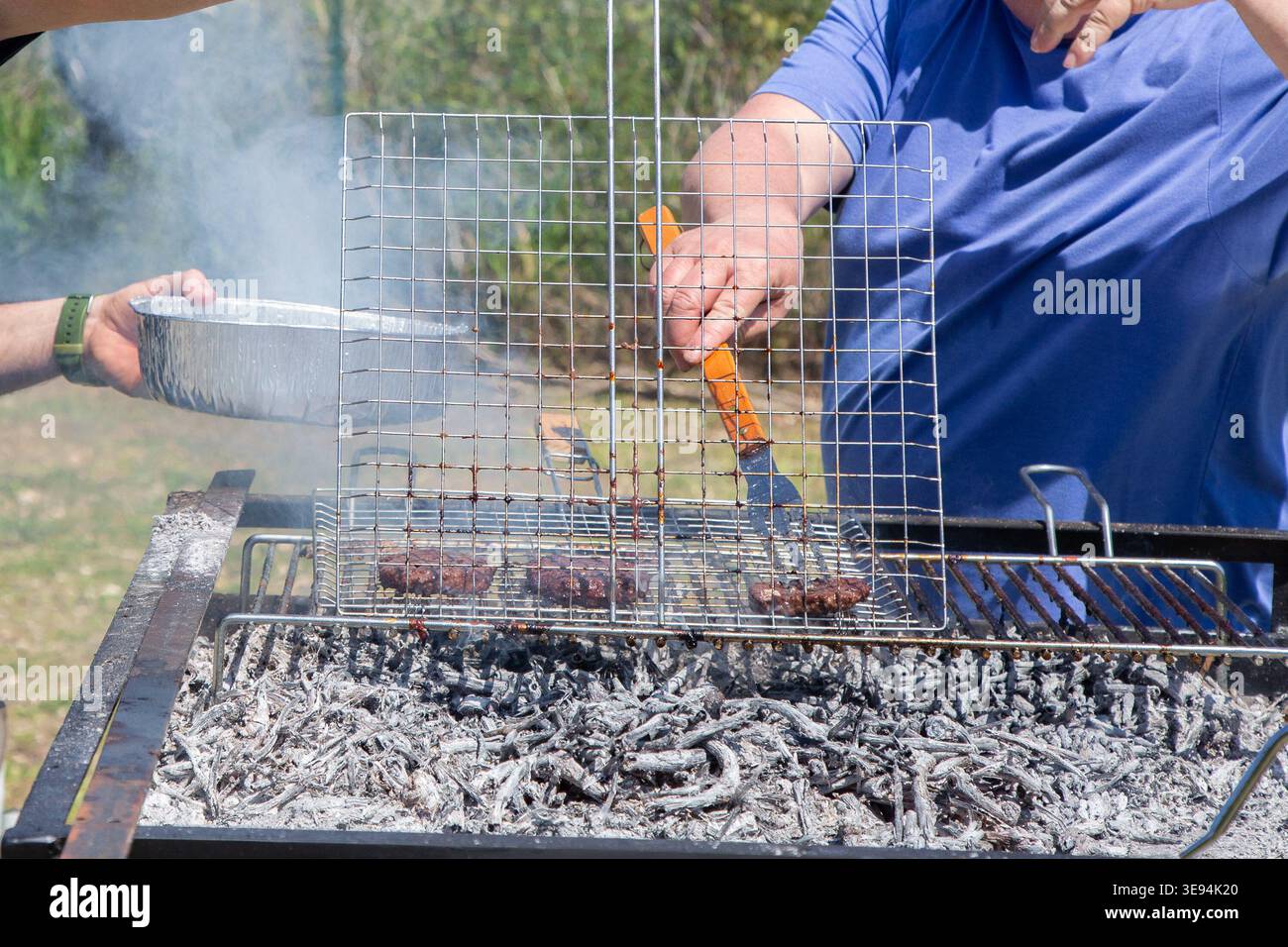 Baste meat hi-res stock photography and images - Alamy