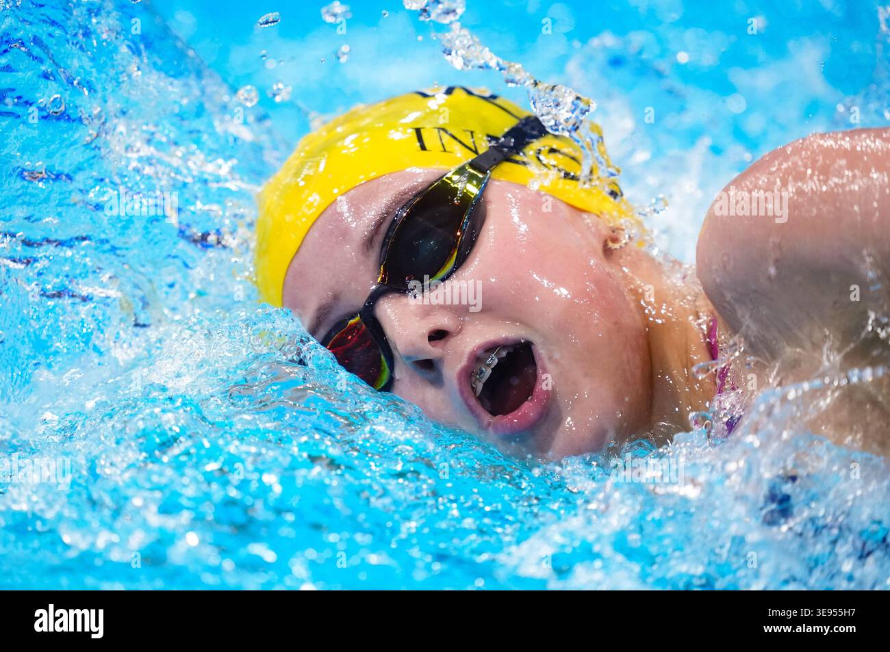 Iris Hurst during the Women’s 400m Freestyle heats on day four of the ...