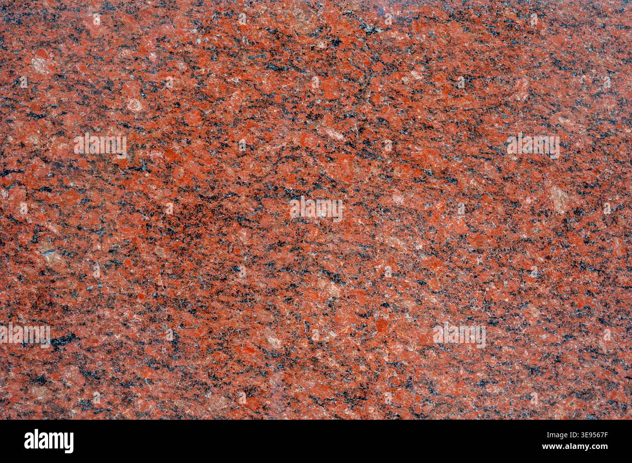 Red granite stone texture background Stock Photo