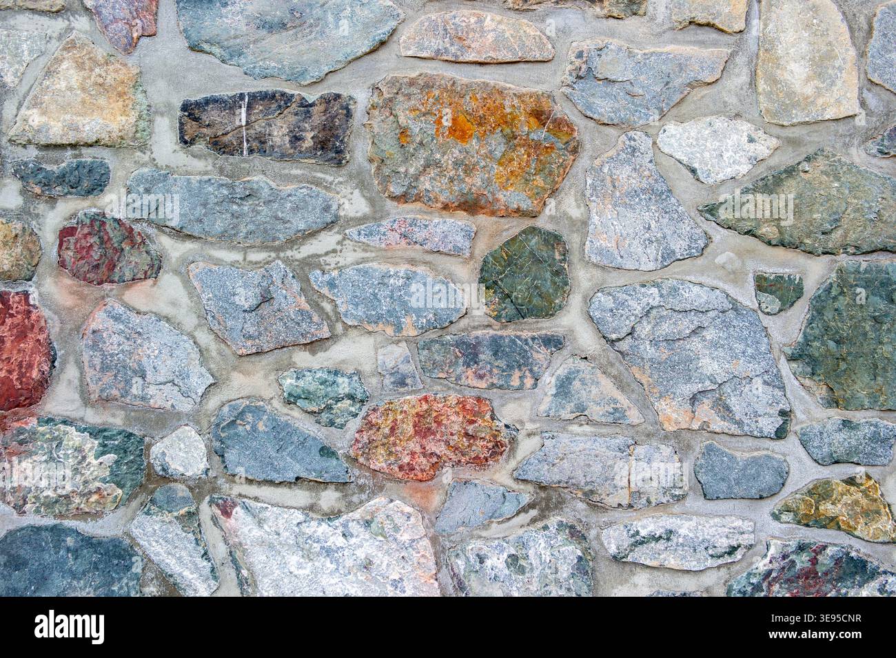 old stone wall nature background texture Stock Photo