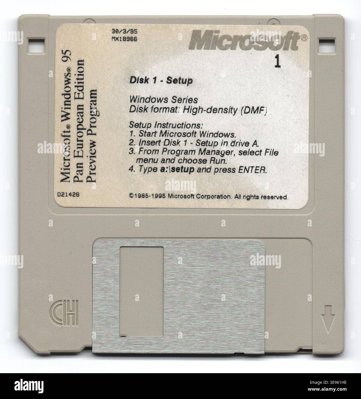 Windows 95 software hi-res stock photography and images - Alamy