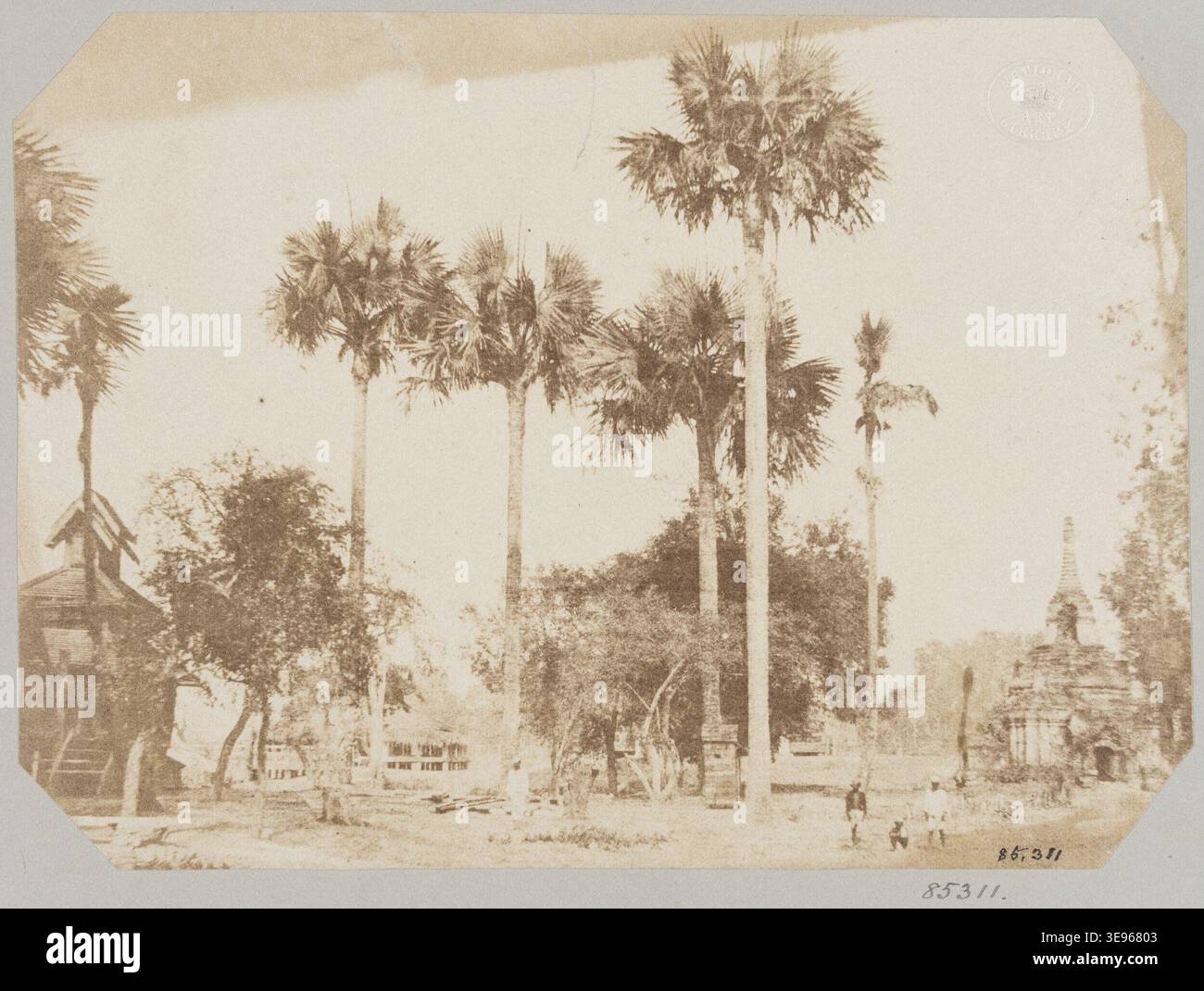 This photograph, taken by John McCosh (1805-1885) around 1852, depicts ...