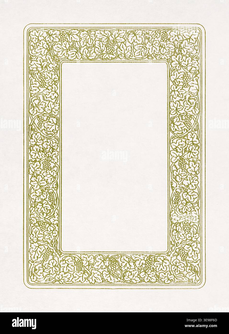 Design decoration title page hi-res stock photography and images
