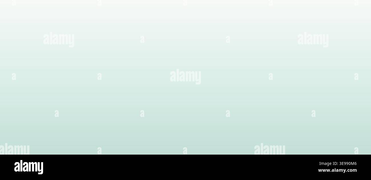Soft Mint Blue Gradient Calm Abstract Background Stock Vector