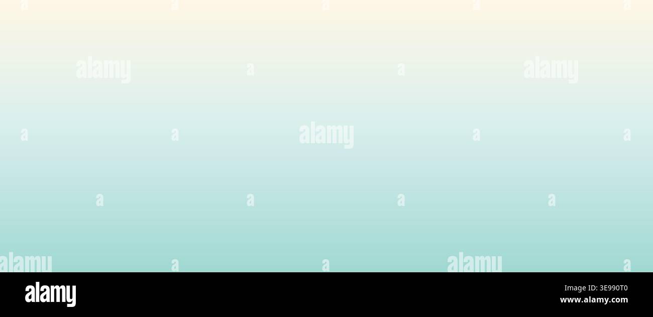 Soft Aqua Green Blue Gradient Calm Abstract Background Stock Vector