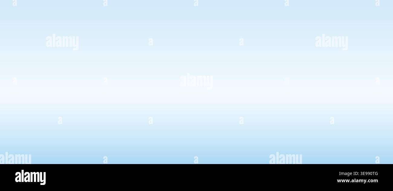 Soft Light Blue Sky Gradient Clean Abstract Background Stock Vector