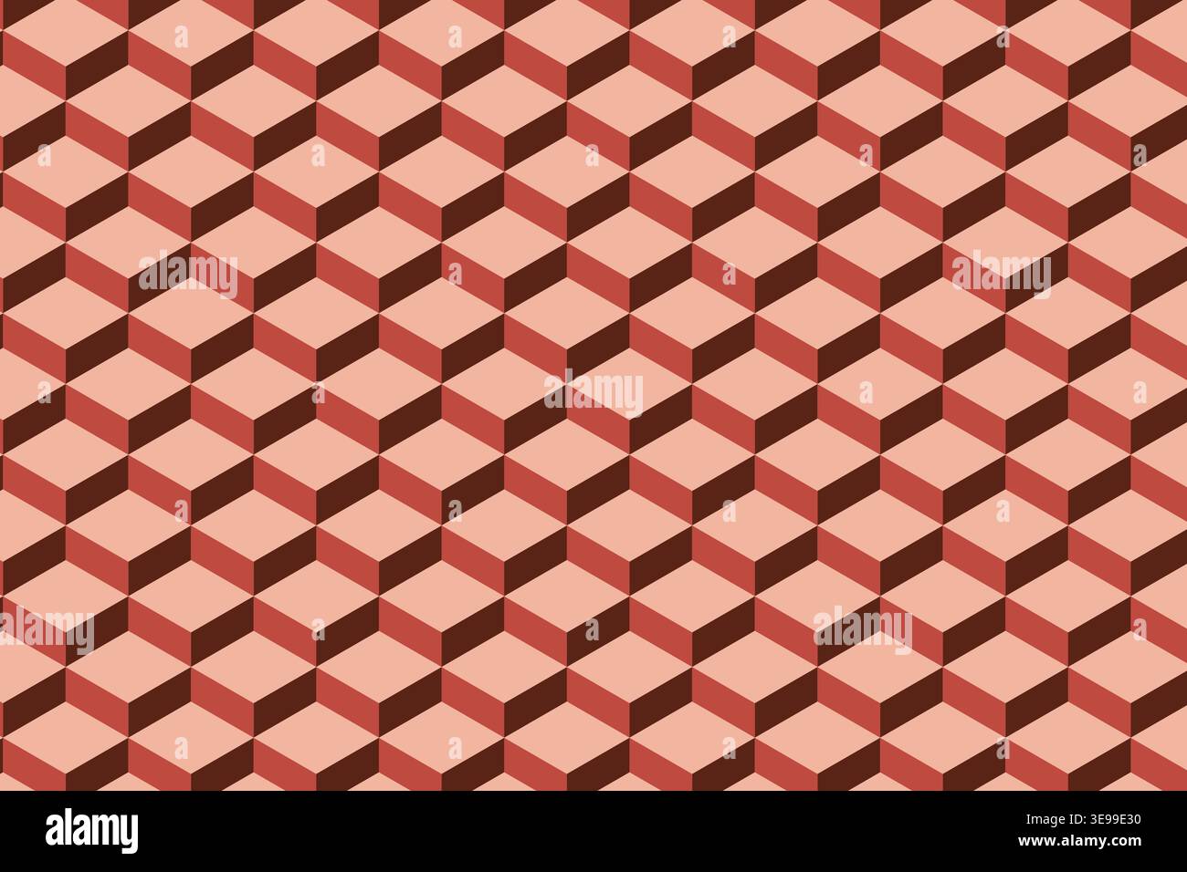 Red Pattern Cube Red cubes 3d pattern vector Stock Vector Image & Art - Alamy