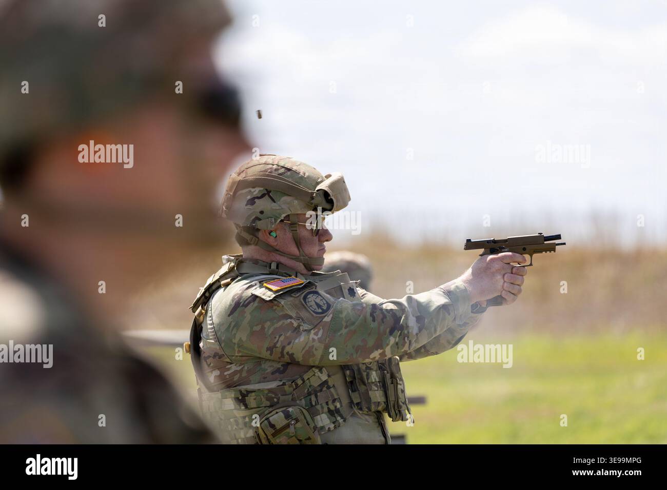 U.S. Army Reserve Soldiers with the 451st Expeditionary Sustainment ...