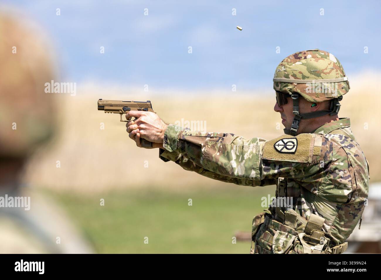 U.S. Army Reserve Soldiers with the 451st Expeditionary Sustainment ...
