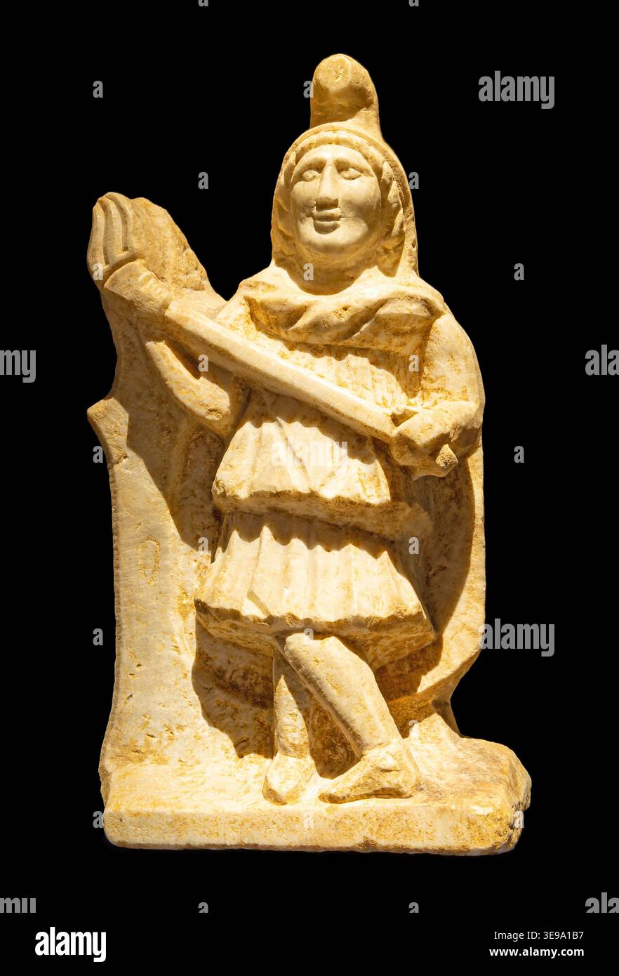 The Statue of Cautes is a 3rd or 4th-century Roman statue depicting ...