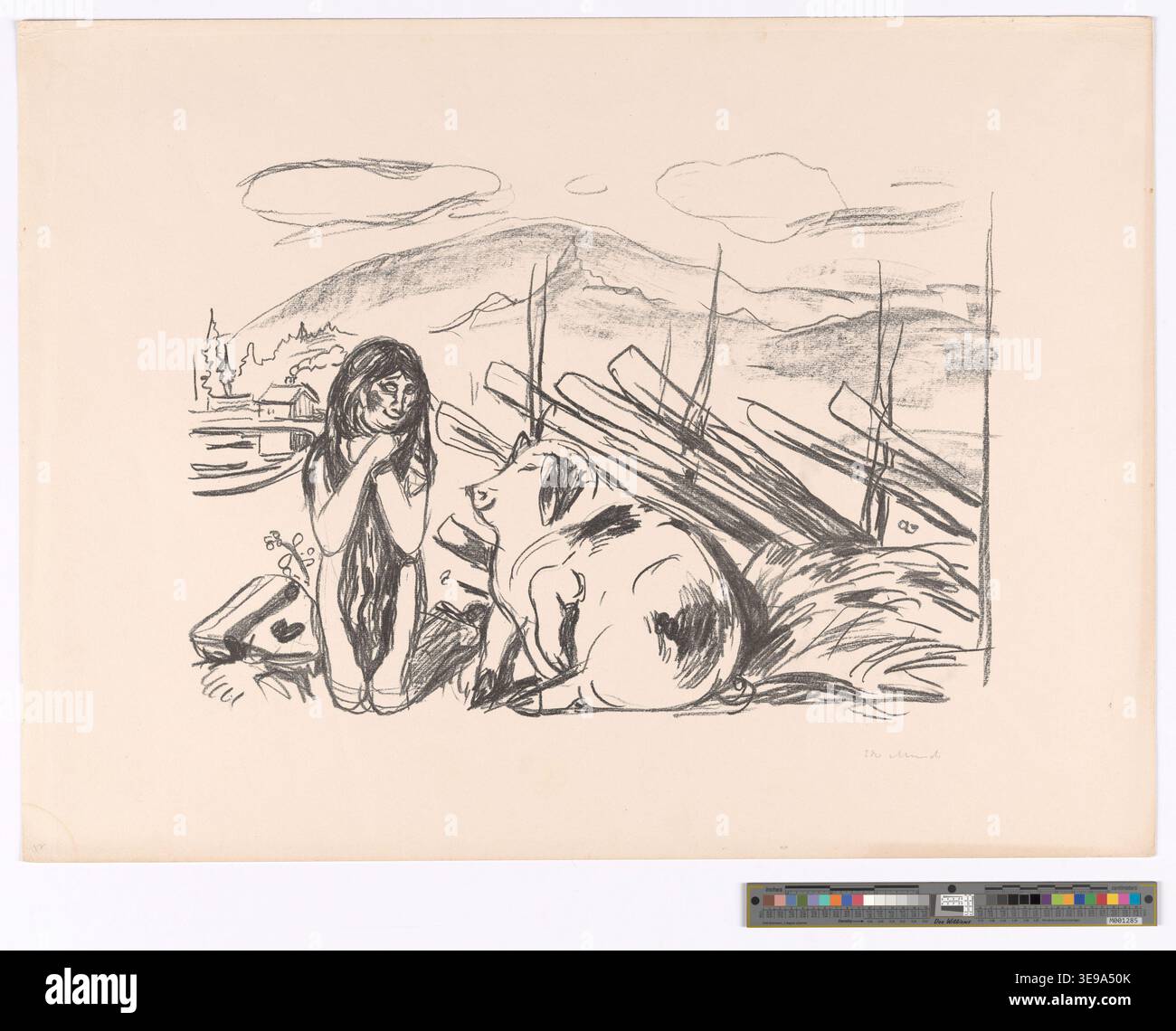 Edvard Munch (1863–1944) was a Norwegian painter and printmaker, best ...