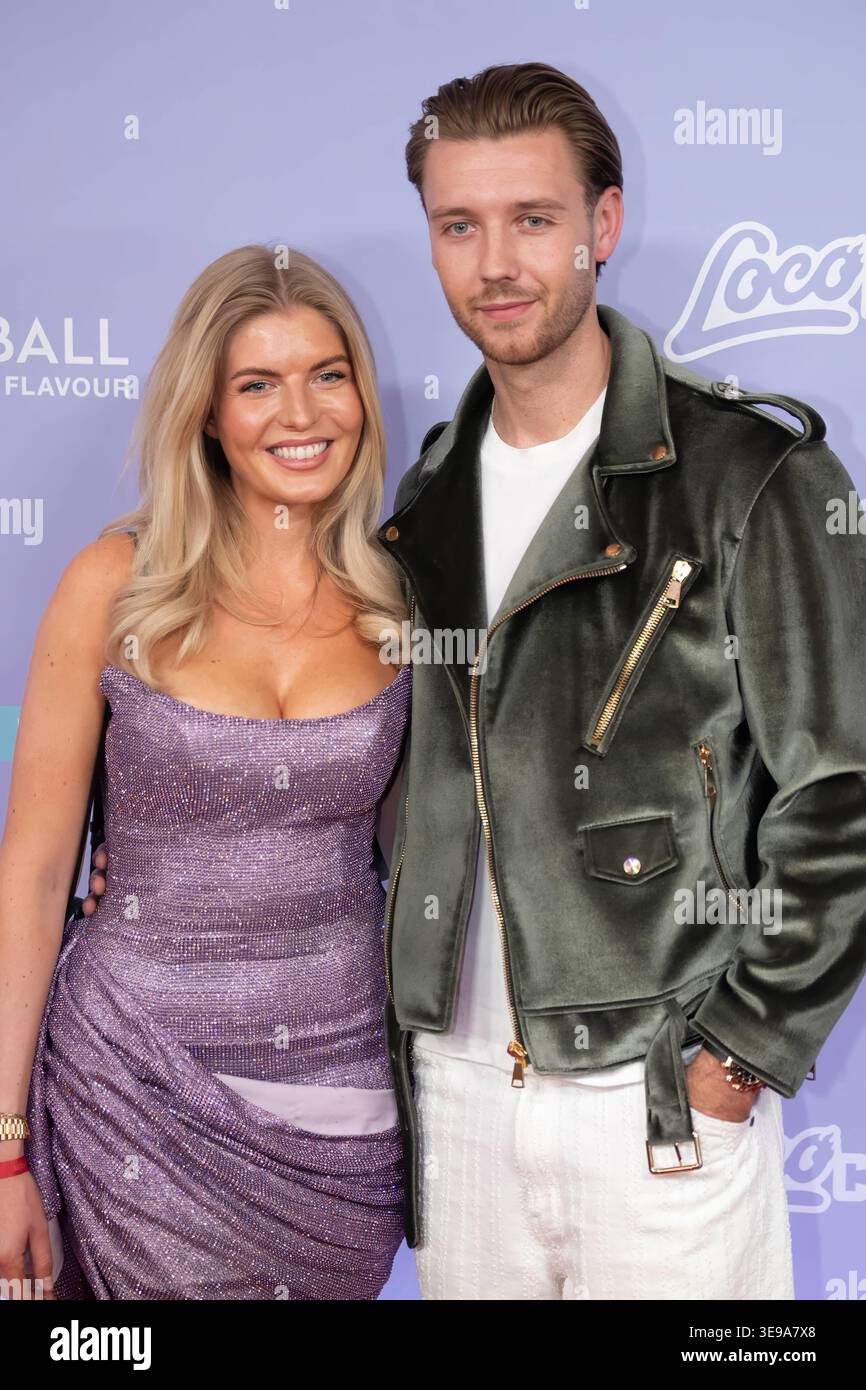 Die Reality Awards 2026. Antonia Hemmer mit Freund Leopold Krey bei der Verleihung der RTL Reality Awards 2026 im Maritim Hotel Bonn am 16.04.2026. Bonn Maritim Hotel Nordrhein-Westfalen *** The Reality Awards 2026 Antonia Hemmer with boyfriend Leopold Krey at the RTL Reality Awards 2026 ceremony at the Maritim Hotel Bonn on 16 04 2026 Bonn Maritim Hotel Nordrhein Westfalen Stock Photo