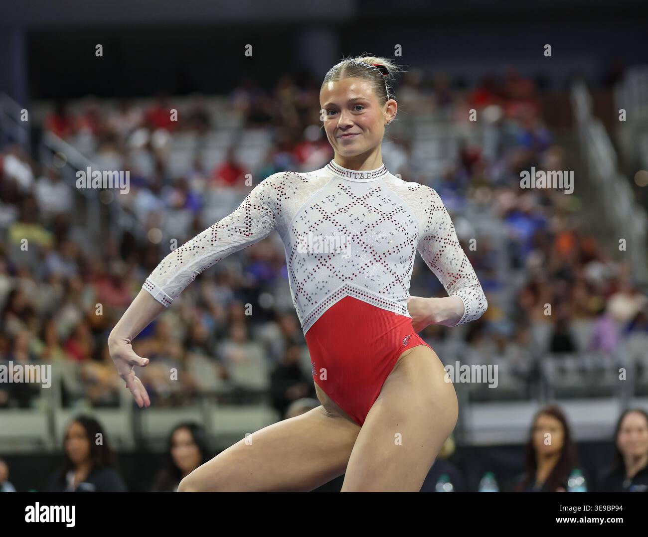 April 16, 2026: Utah's Avery Neff during her floor routine during