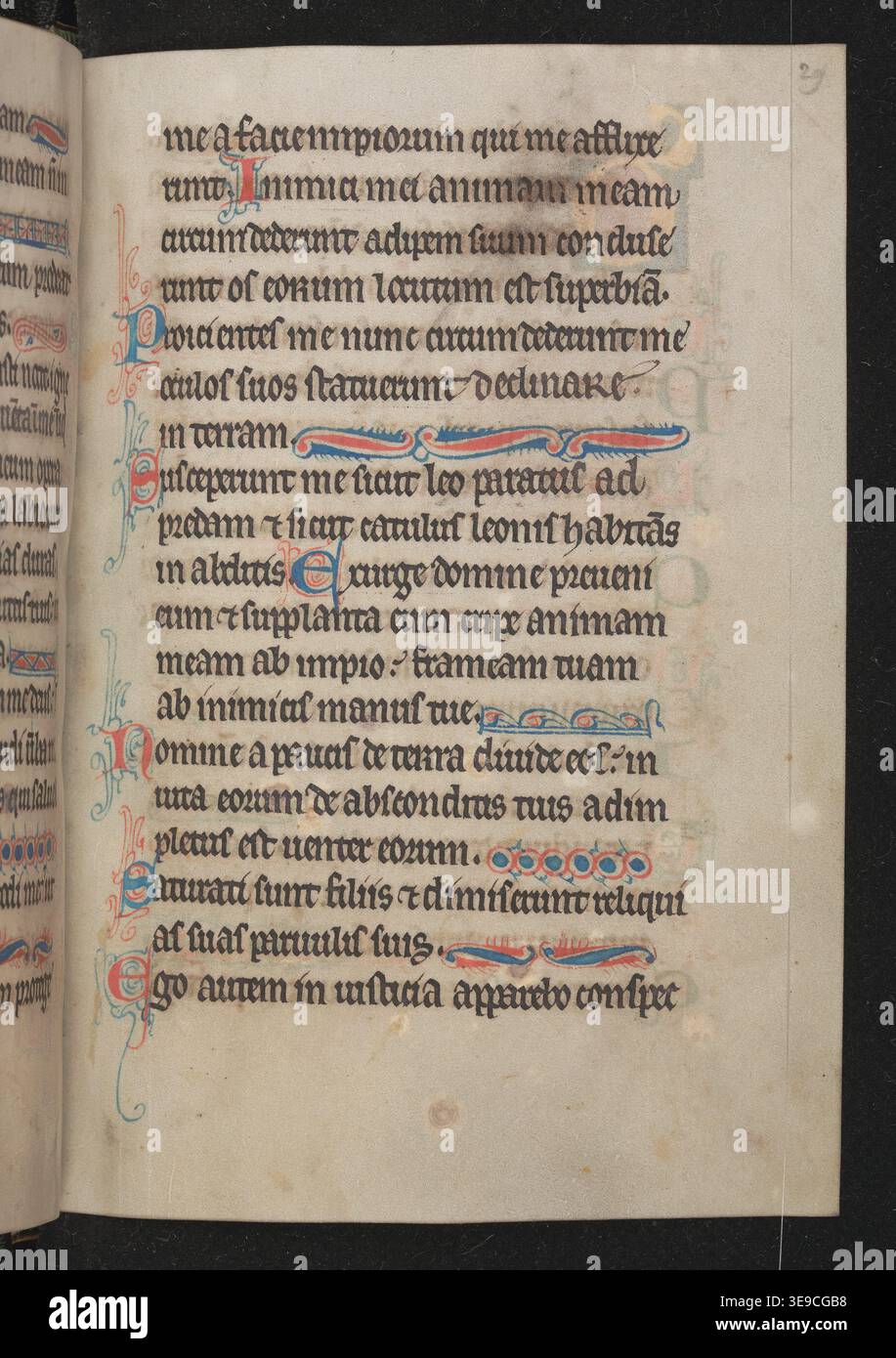 This French Psalterium-Horae from the 13th century contains Psalms and ...