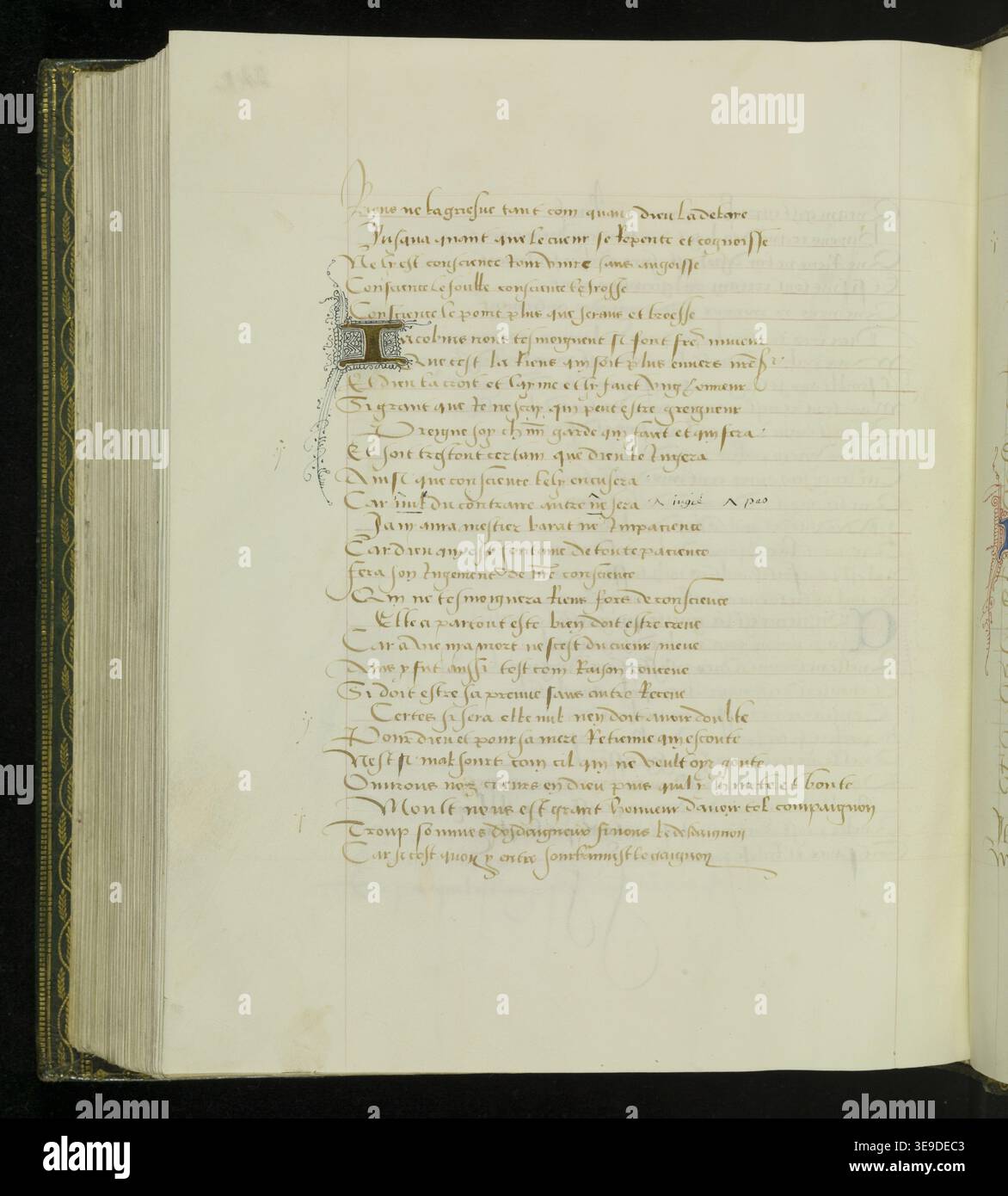 French Monoscript Le Roman de la Rose is a medieval French manuscript from the late 14th ...