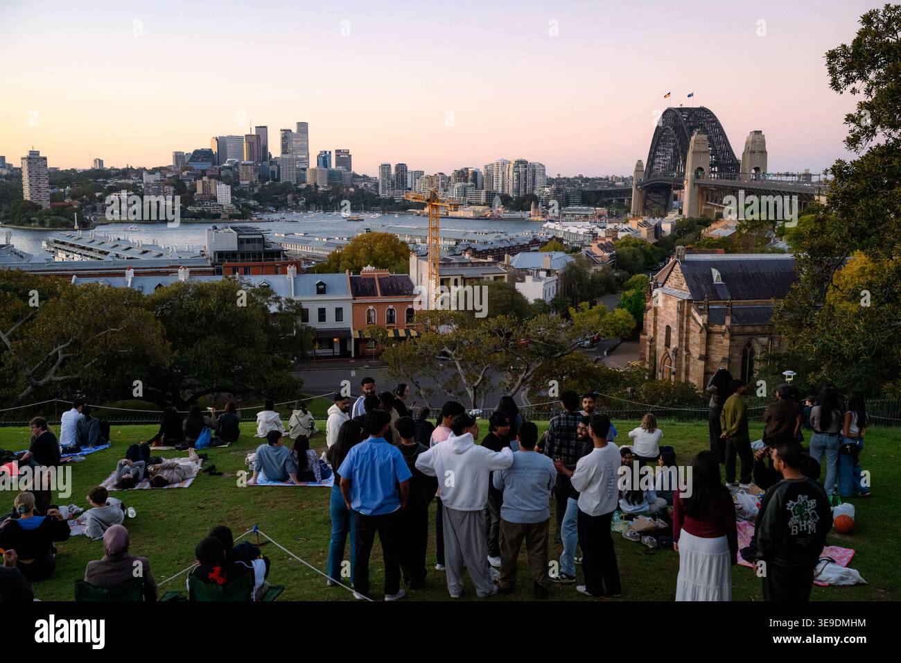 Sydney, Australia. 18th Apr, 2026. General view of Observatory Hill in ...