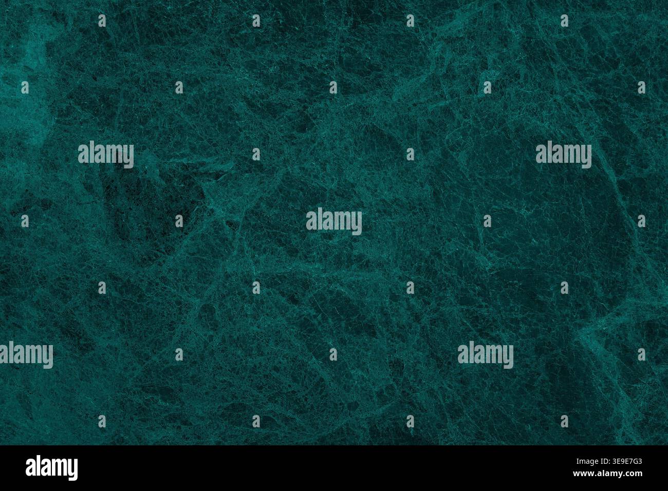 Dark teal old marble pattern texture. Abstract grunge fine textured background Stock Photo