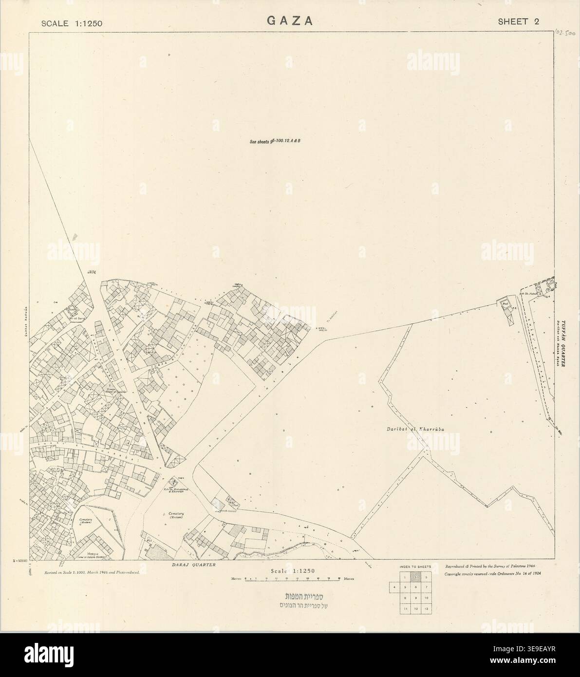 Map of palestine british mandate hi-res stock photography and images ...