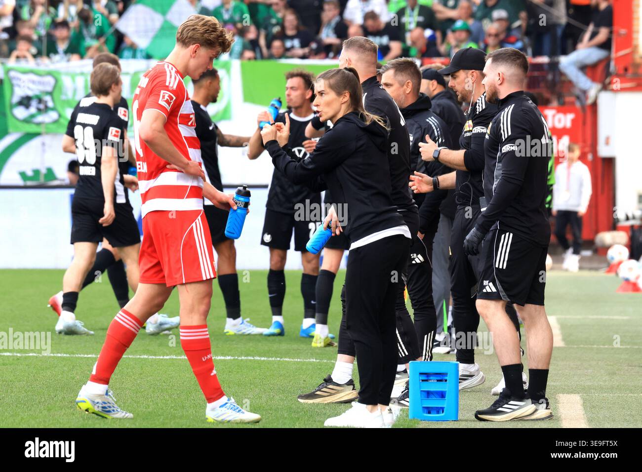 April 18, 2026, Stadion Alte Foersterei, Berlin, GER, DFL, 1. FBL, 1.FC ...