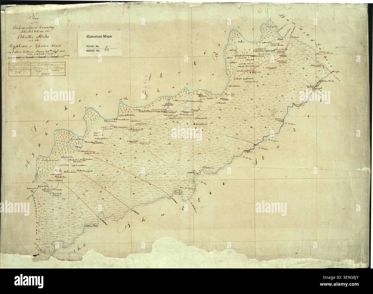 Gharra river mapping hi-res stock photography and images - Alamy