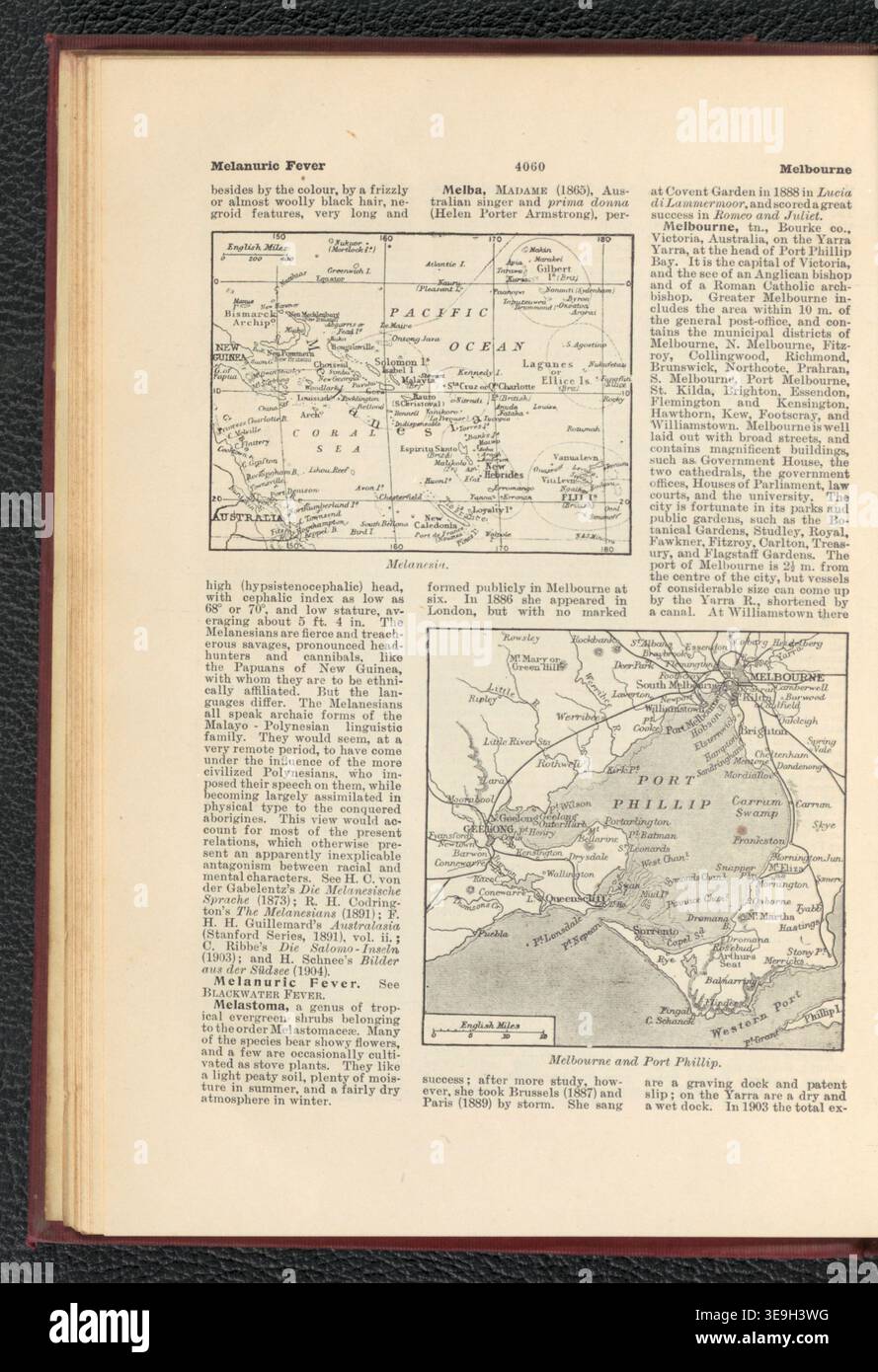 Encyclopedia britannica map hi-res stock photography and images