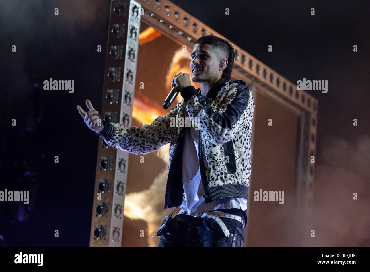 Rapper Fakemink (Vincenzo Camille) during the Coachella Music and Arts