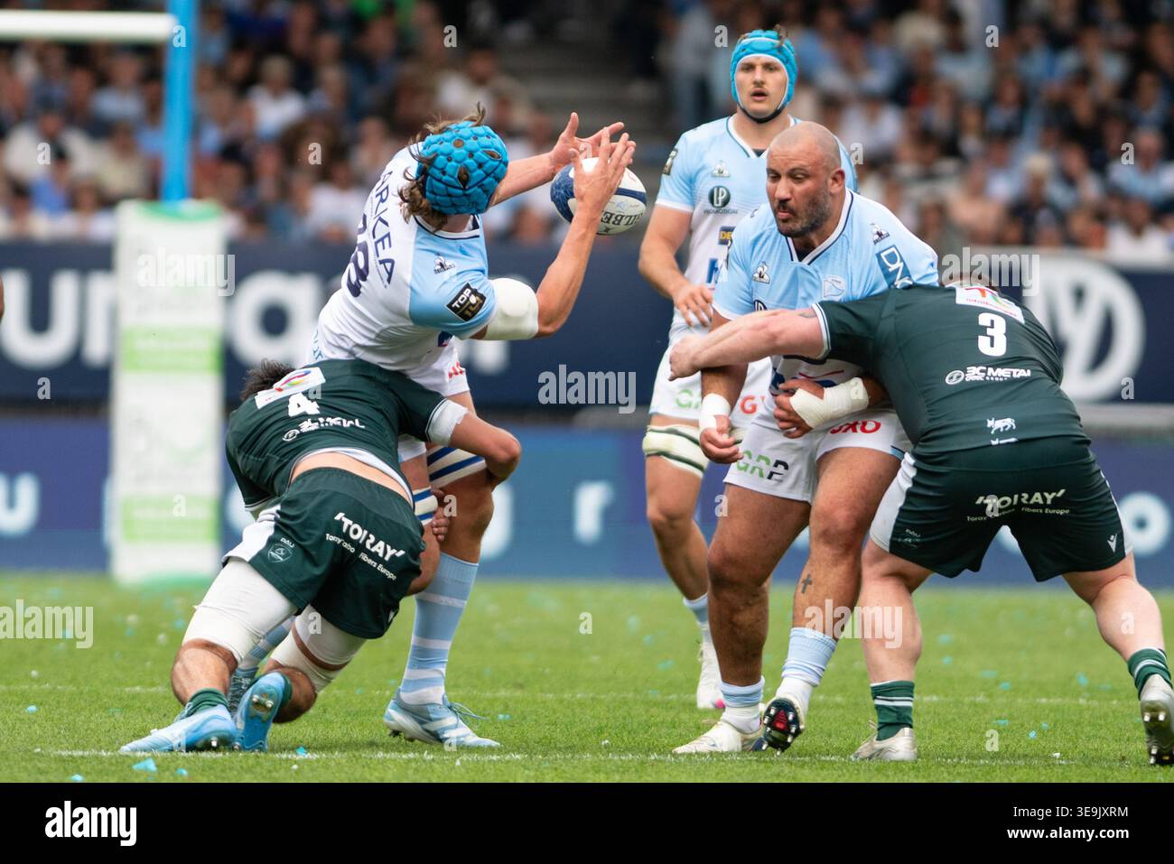 Alexander Moon of Bayonne during the Top 14 match between Bayonne and ...