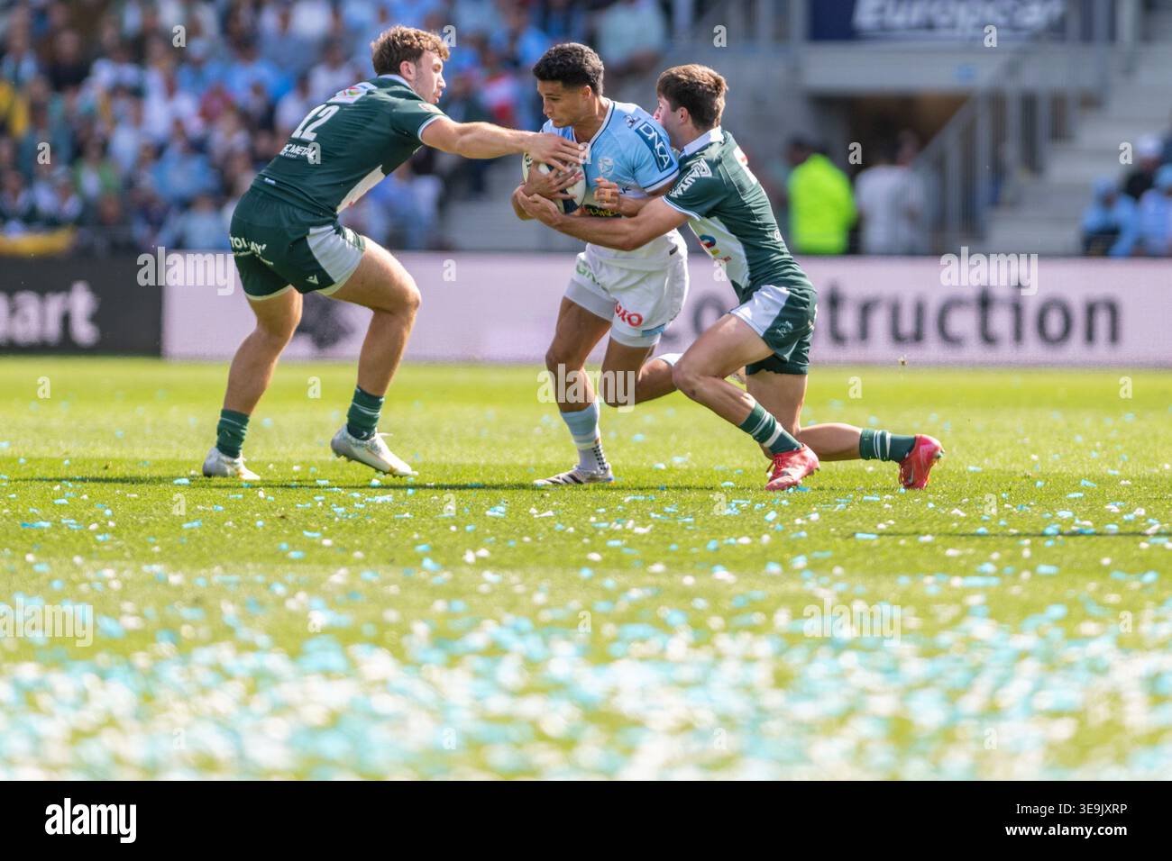 Tom Spring of Bayonne during the Top 14 match between Bayonne and Pau ...