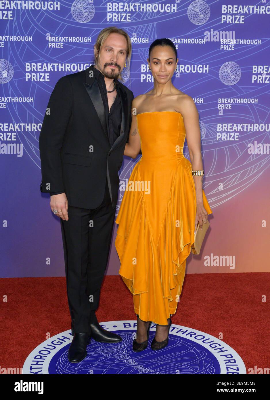 SANTA MONICA, USA. April 18, 2026: Zoe Saldana & Marco Perego-Saldana ...