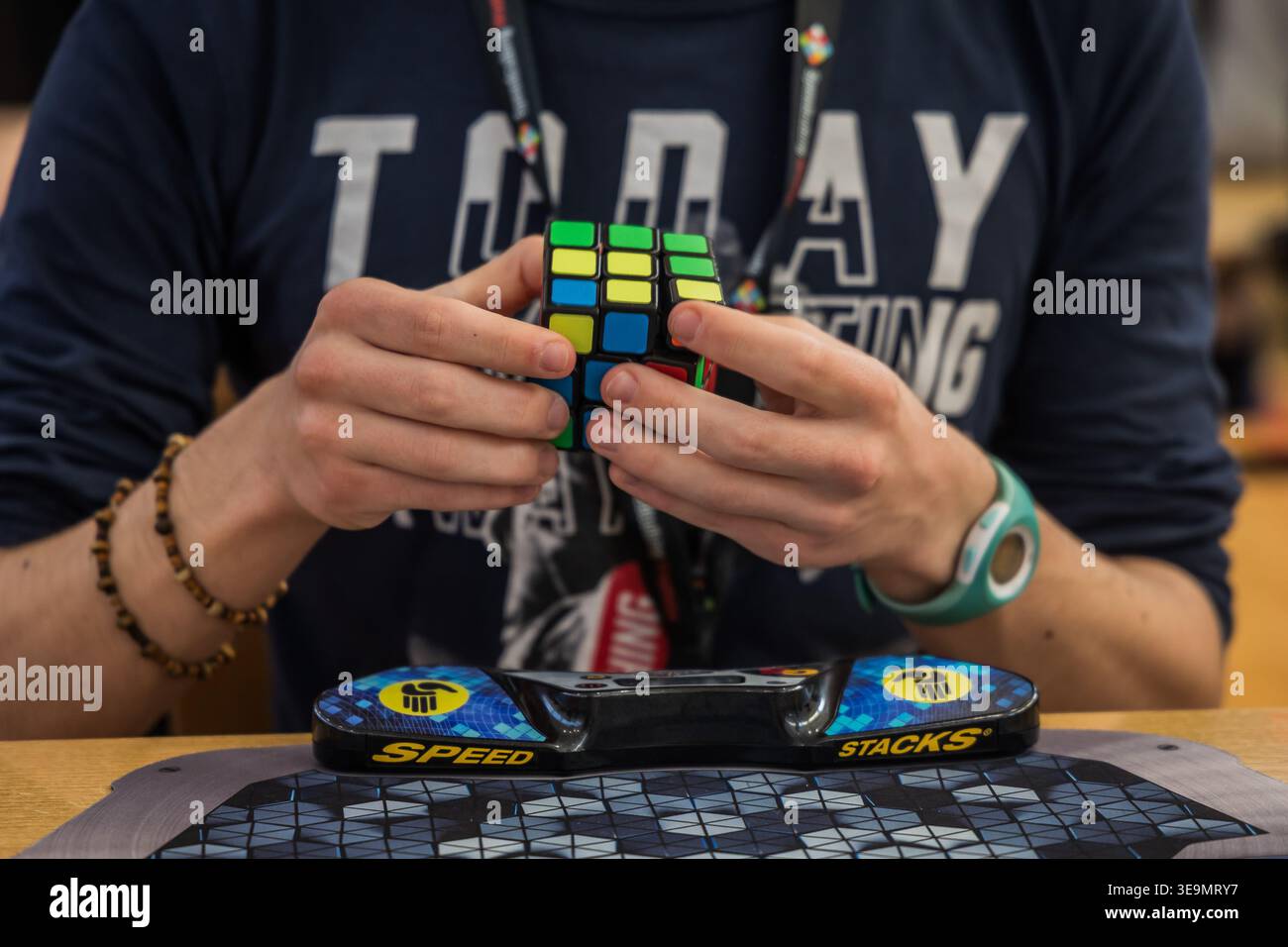 Cubing Comp The first official WCA competition in Speedcubing, the rapid solving of ...