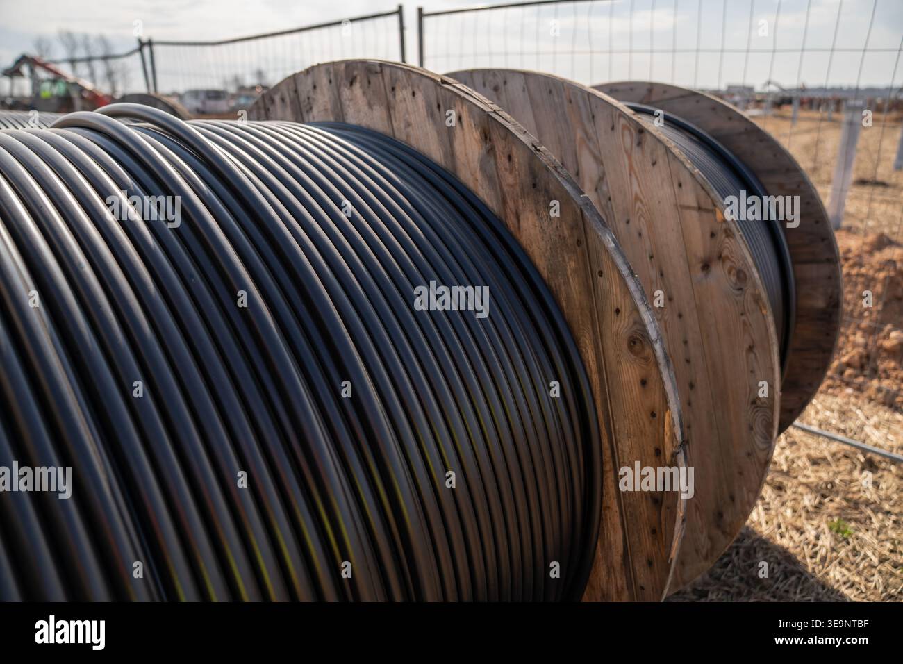 Cable Routing Underground Conduit Underground cable routing hi-res stock photography and images - Alamy
