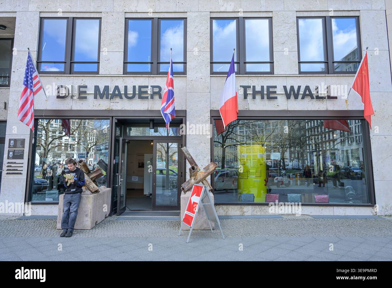Die Mauer, The Wall, Museum, Leipziger Platz, Mitte, Berlin, Deutschland Stock Photo