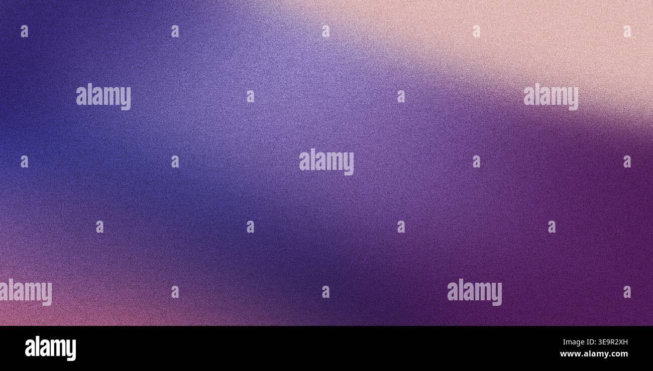 Grainy gradient blur creating abstract texture with blue, purple and pink hues Stock Photo