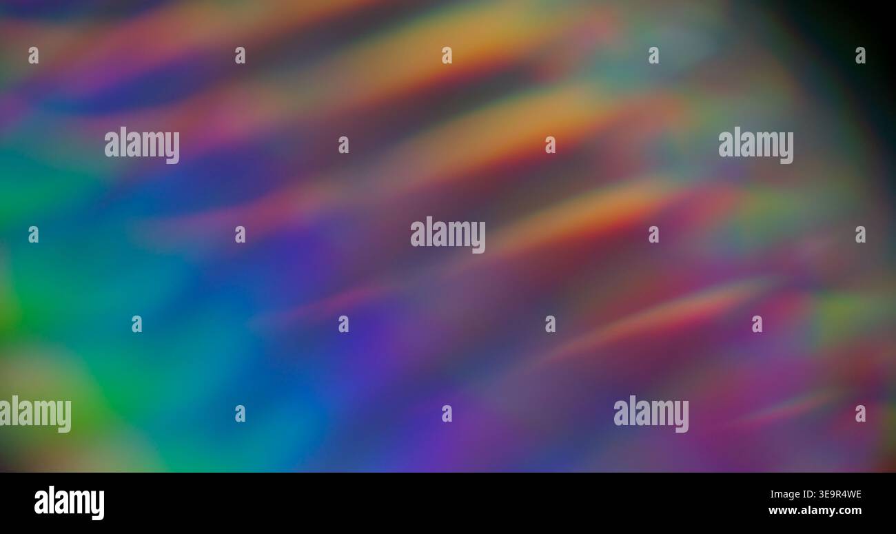 Holographic blur light gradient leak glow mix Stock Photo
