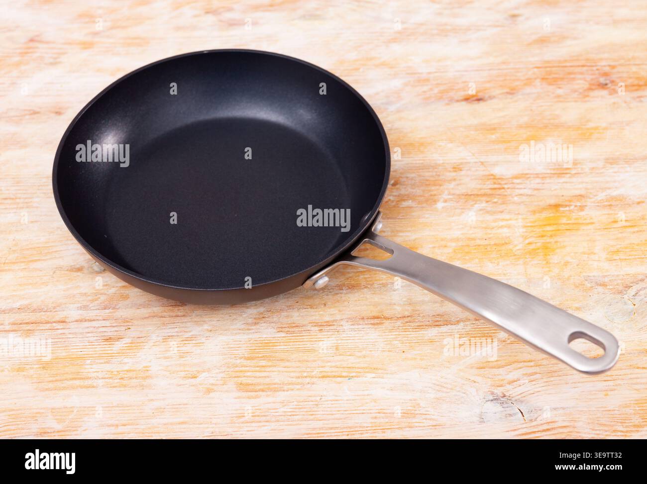 New non-stick frying pan Stock Photo