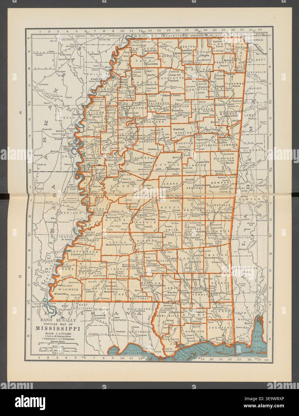 Early 20th century chicago map hi-res stock photography and images
