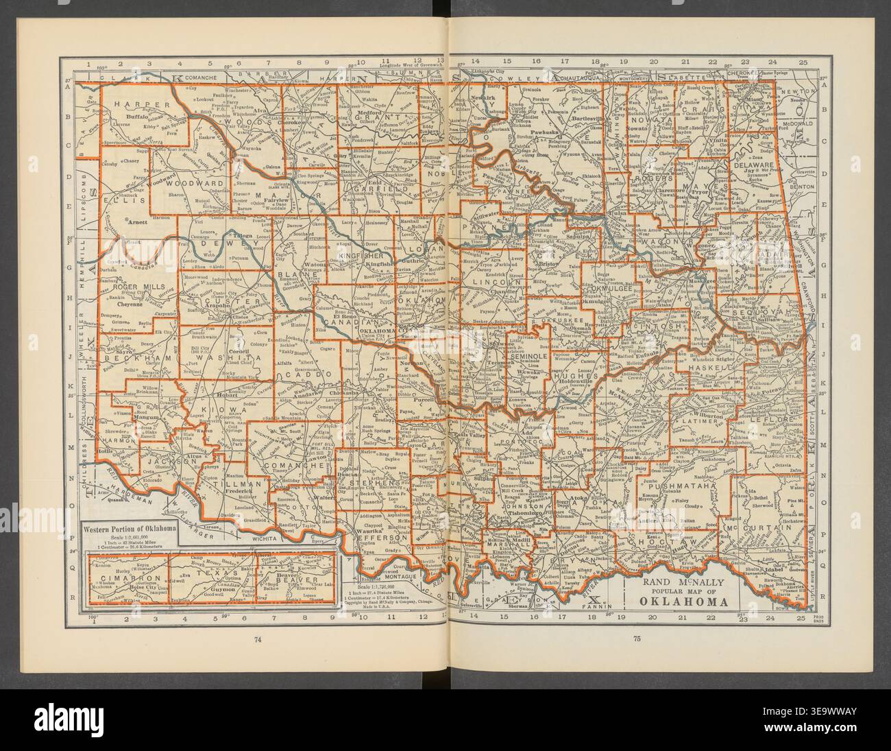 Early 20th century chicago map hi-res stock photography and images