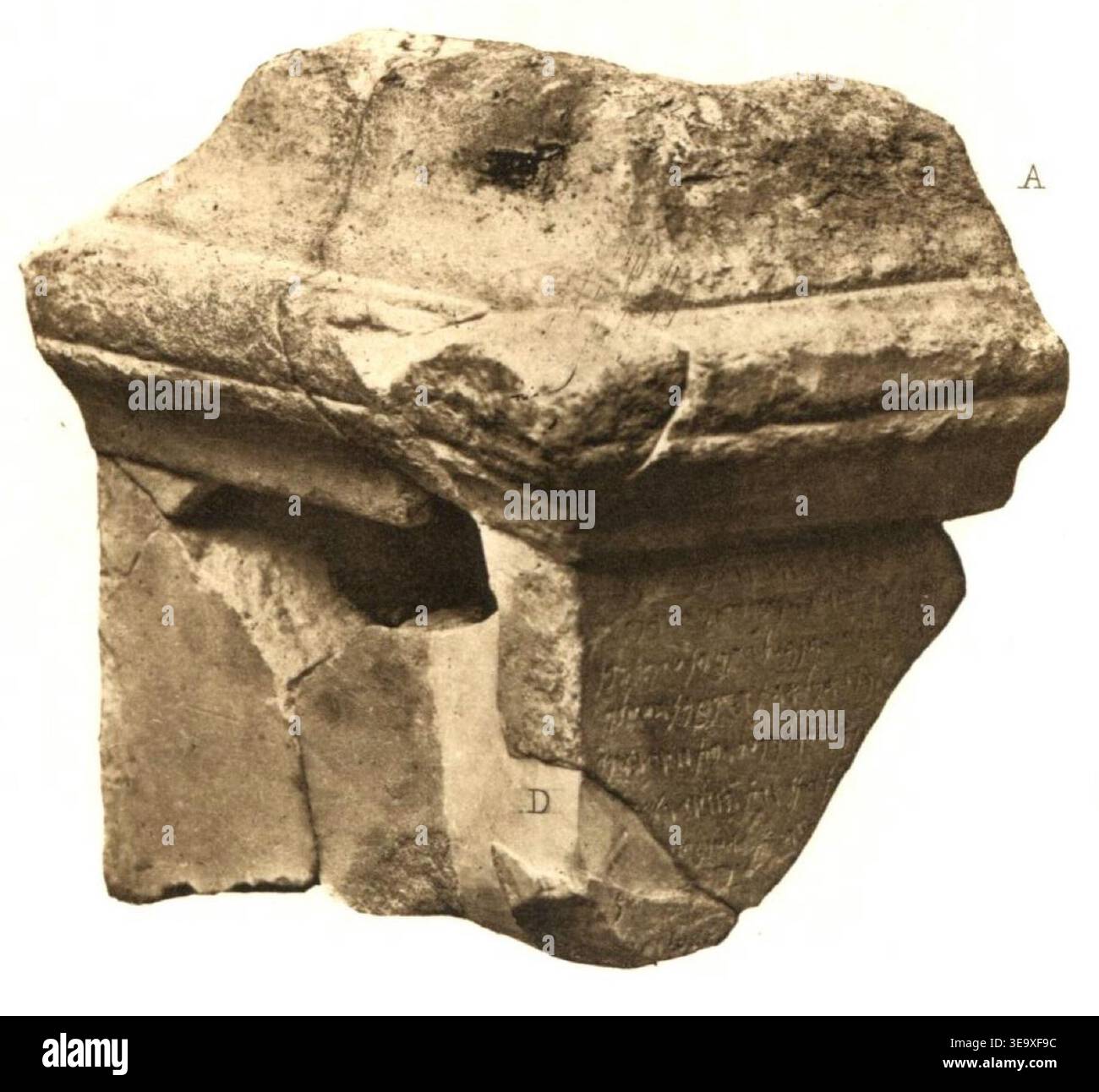Archival Inscription Phoenician inscription epigraphic record hi-res stock photography and ...