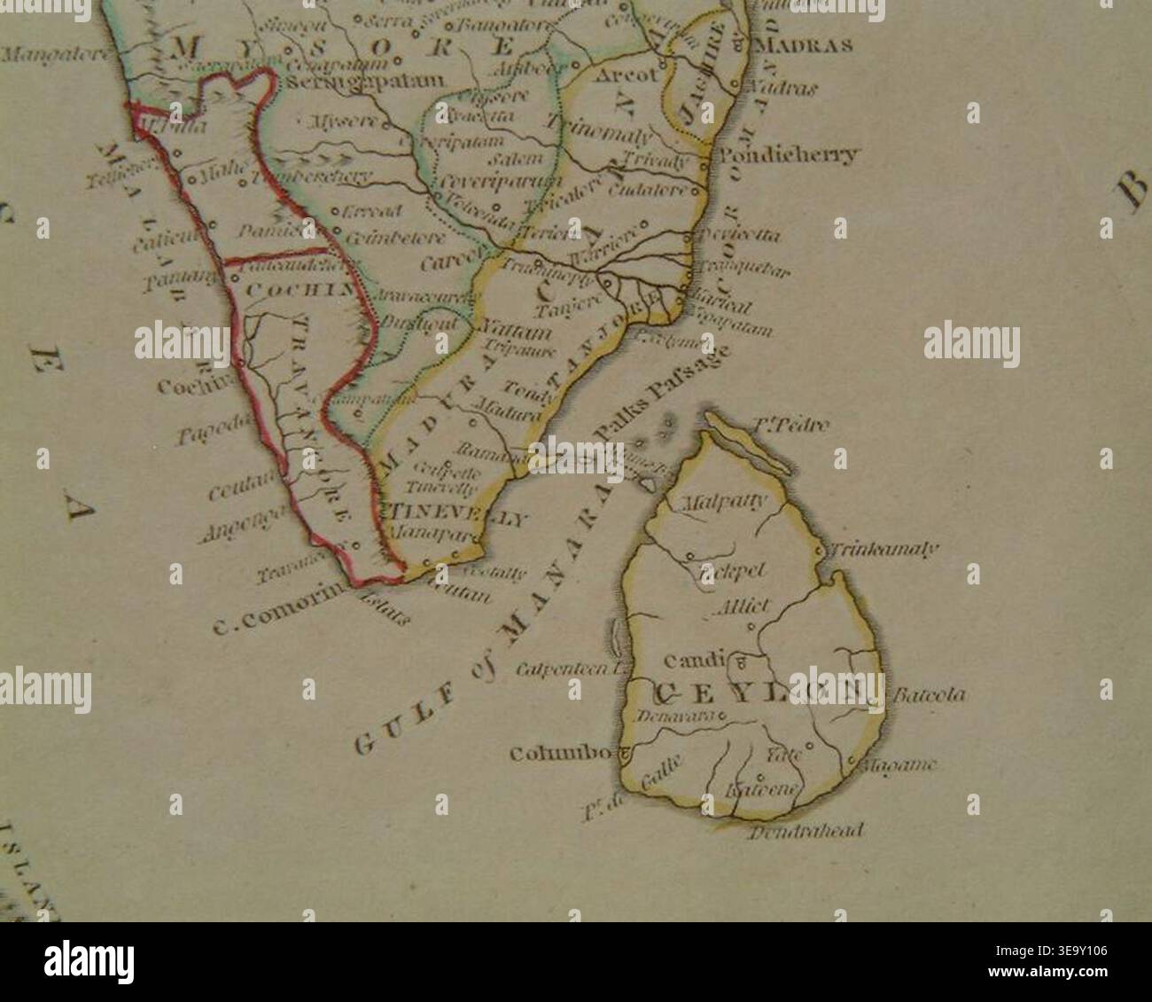 World map 1800s hi-res stock photography and images - Alamy