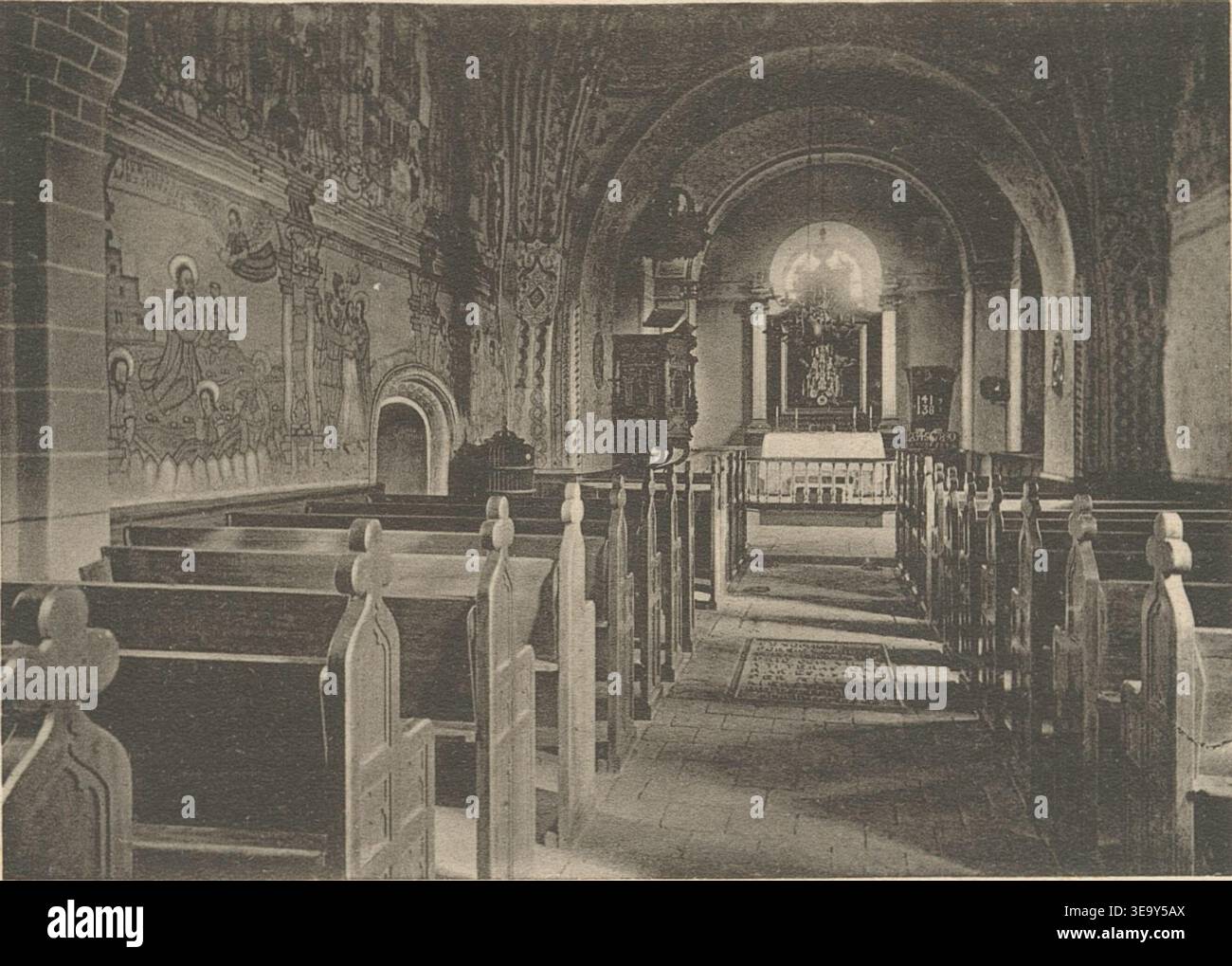 Early 1900s church interior hi-res stock photography and images 