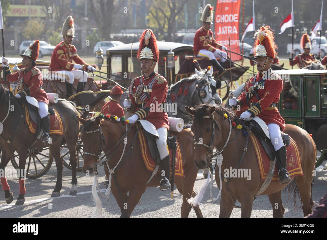 Ghode Jatra horse festival traditions army cavalry Nepal Kathmandu ...